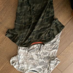 3 camo shirts size 8